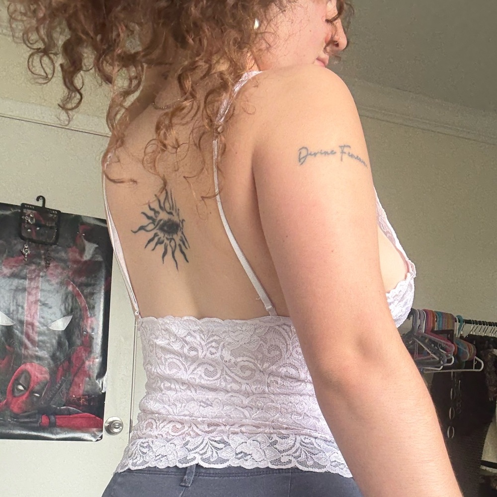 Elegant Lace Women’s Top - White